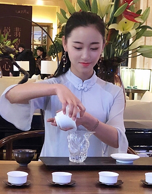 北京茶艺师小蕾